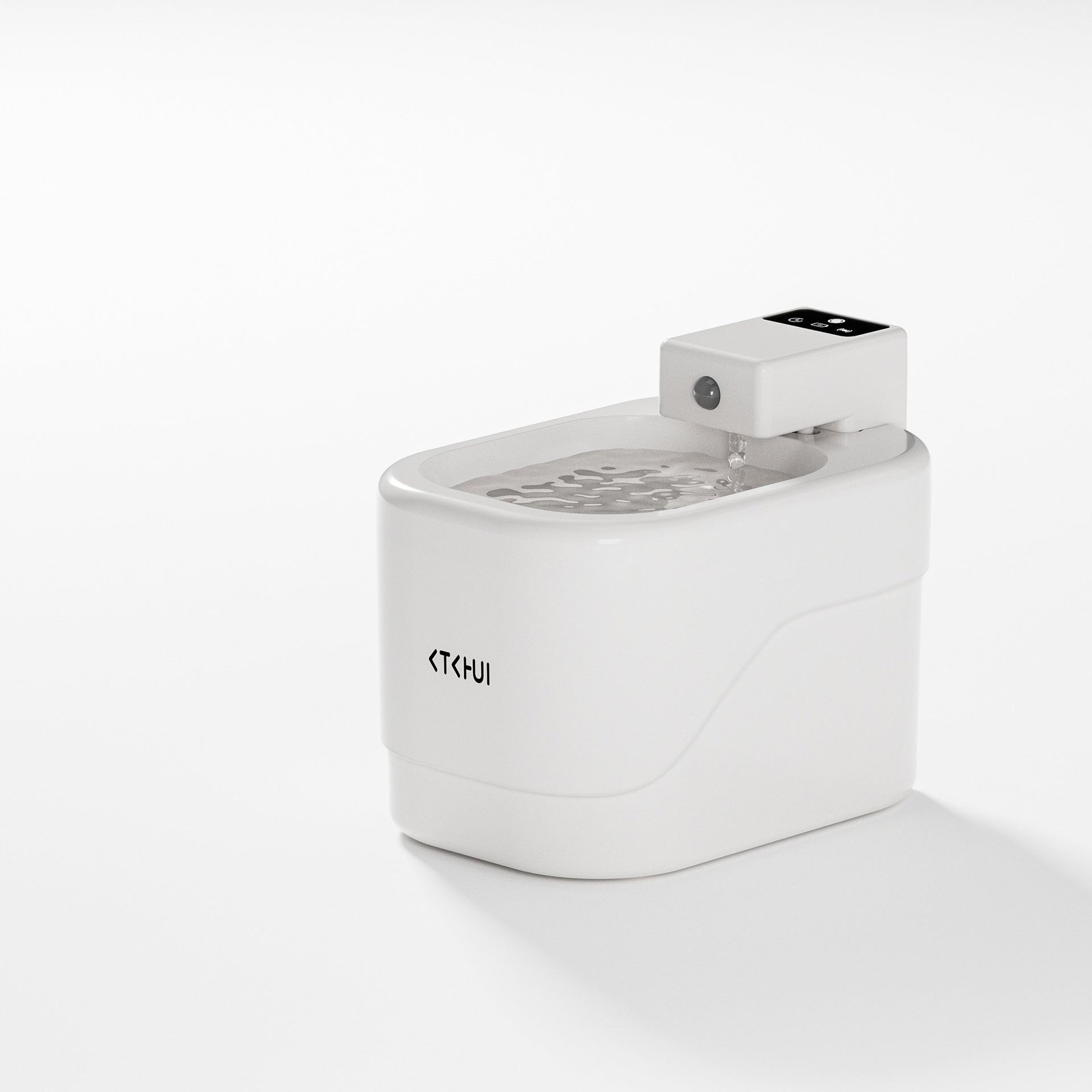 Bebedouro automático para gatos com sensor de movimento e sistema de filtragem silenciosa